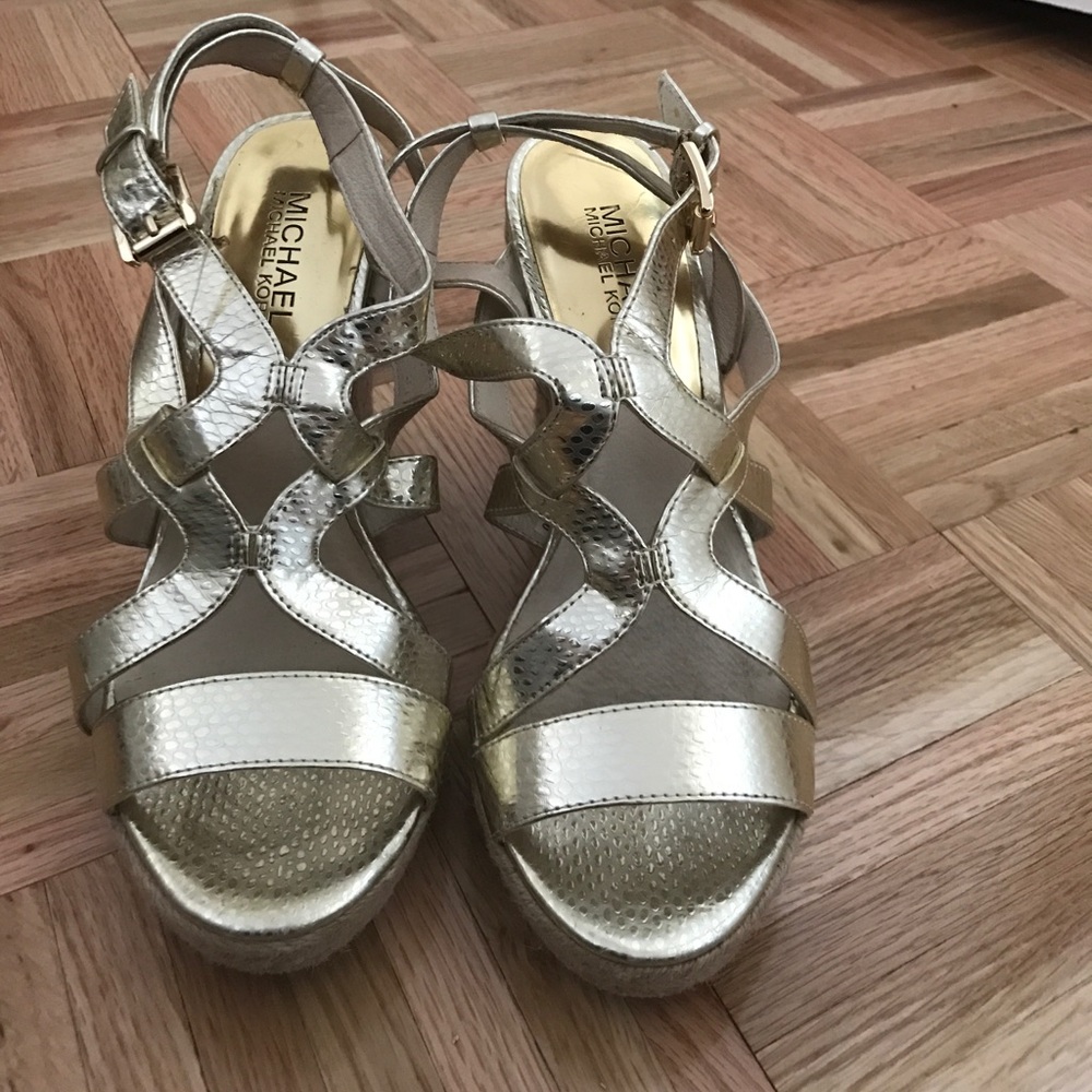Michael Kors summer wedges
