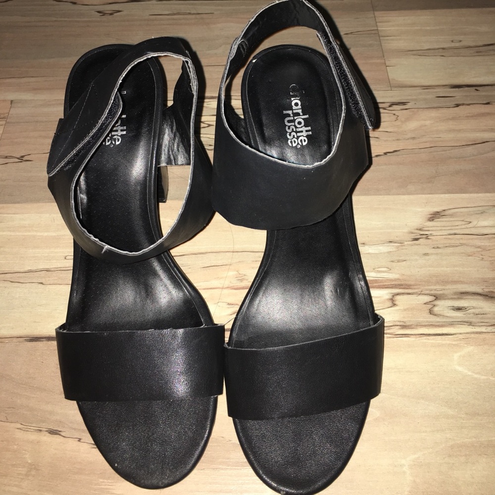 Black heel