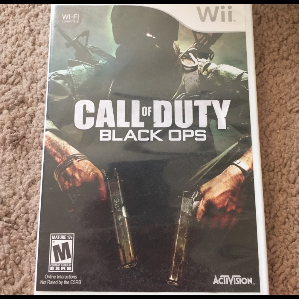 Wii Call of Duty Black Ops