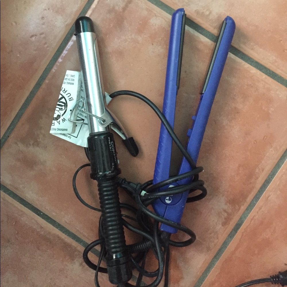 Bundle of hair irons