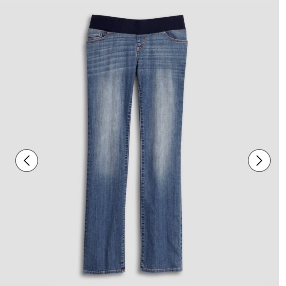 Liz Lange Maternity Bootcut Jeans XXL
