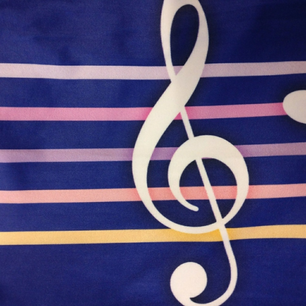 Leggings "Musical Gams" One Size Buttery & Soft! - Picture 4 of 6