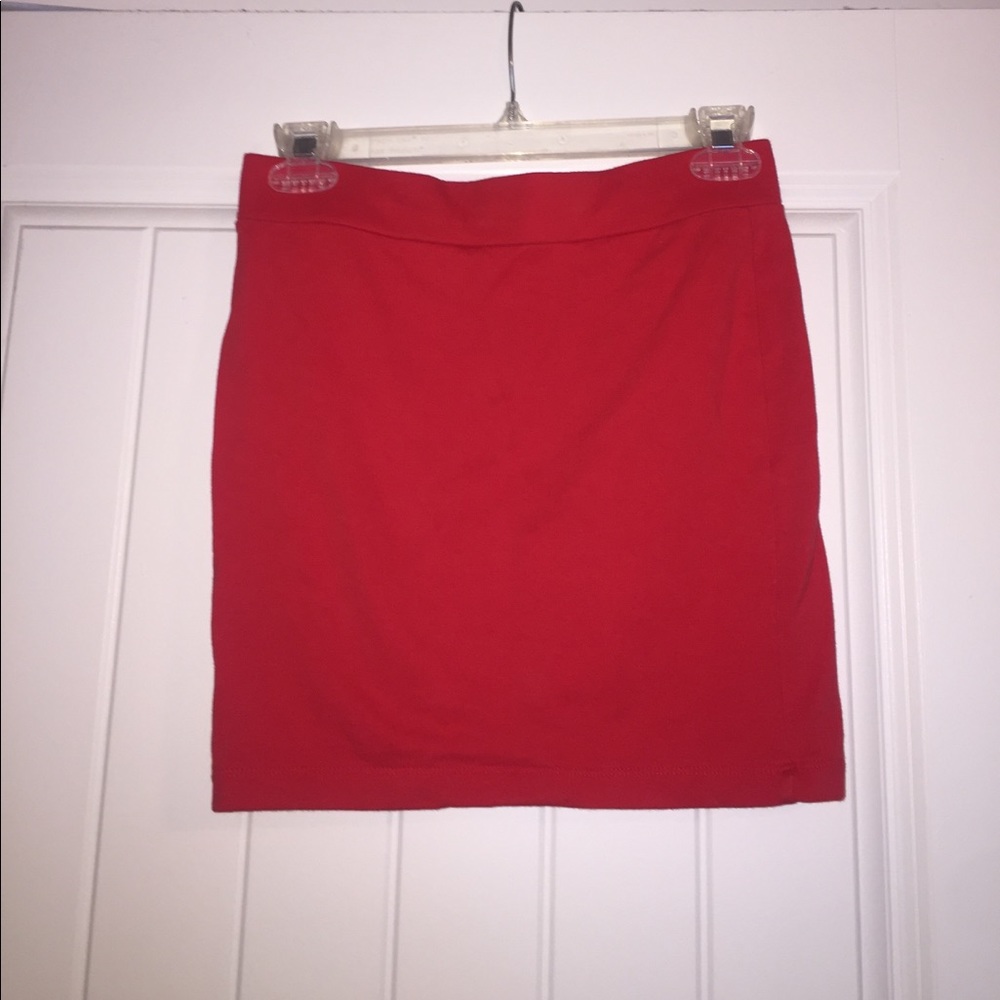 Forever 21 Red Mini Skirt