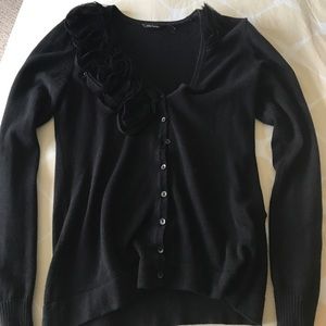 Daisy Fuentes black cardi M