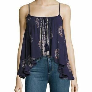 NWT Band of Gypsies  Asymmetric Boho Swing Cami