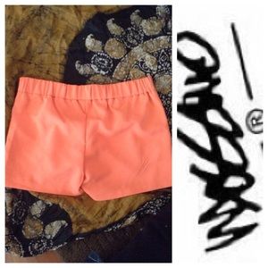 Shorts polyester spandex