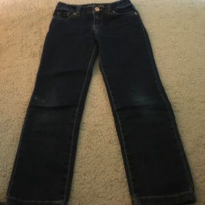Adjustable waist skinny jeans