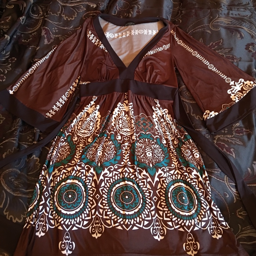 Boho style dress