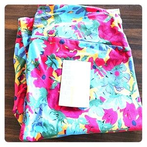 TC Spring Flowers LuLaRoe Leggings BNWT