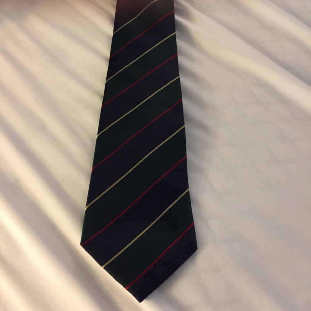 Traditional Repp Striped Tie