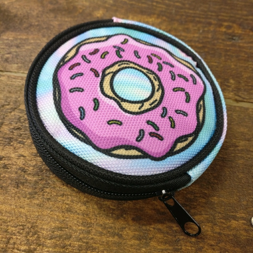DoughNOT Steal My Change Pouch! Round, brand new! - Picture 3 of 8