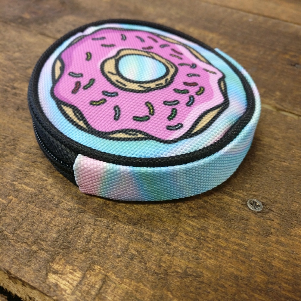 DoughNOT Steal My Change Pouch! Round, brand new! - Picture 4 of 8