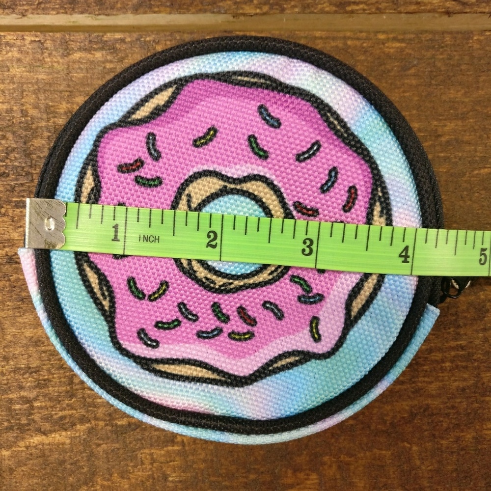 DoughNOT Steal My Change Pouch! Round, brand new! - Picture 7 of 8