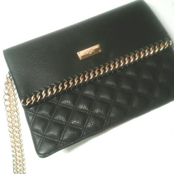 BCBG Handbags - BCBG Paris Quilted Clutch NWOT