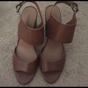 Brown Leather Heels