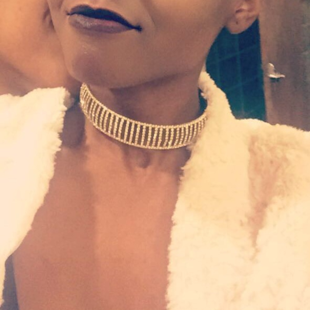 Diamond choker