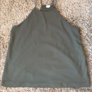 Paper crane large tank top