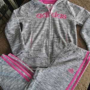 Nwt Girls Adidas set