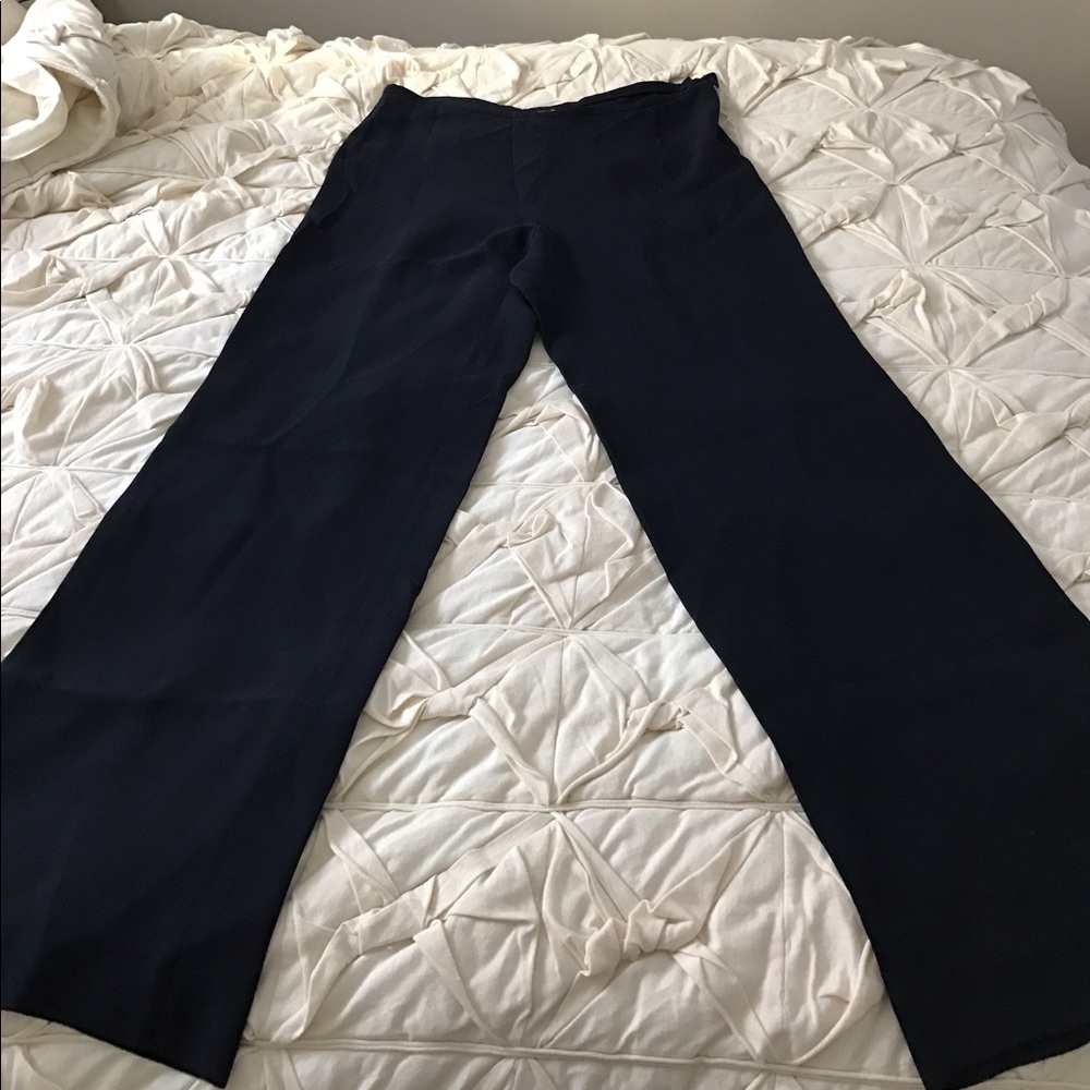 Armani Collezioni BLACK wide leg dress pants