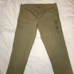 American Eagle Khaki Jeggings Size 12