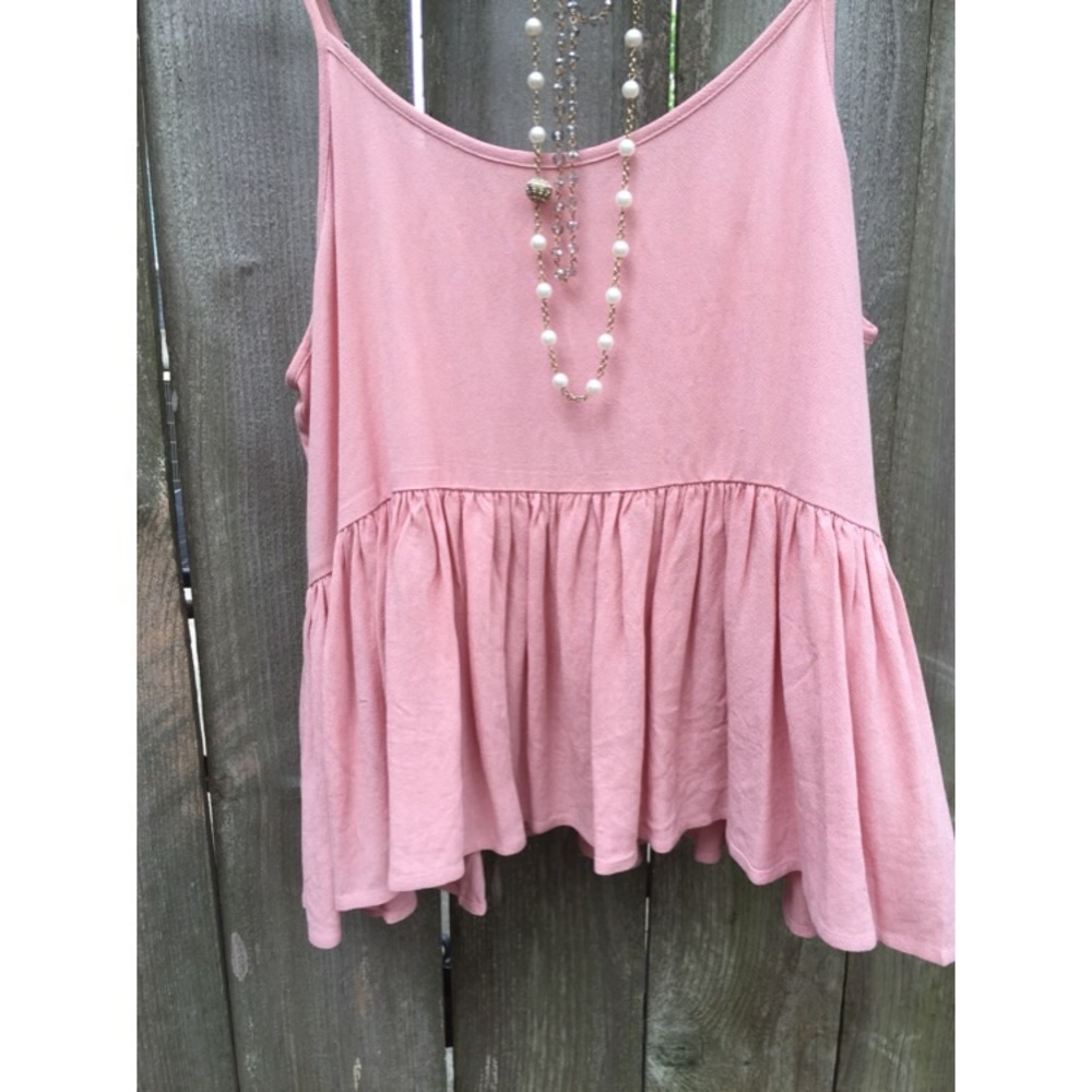 Soft pink top