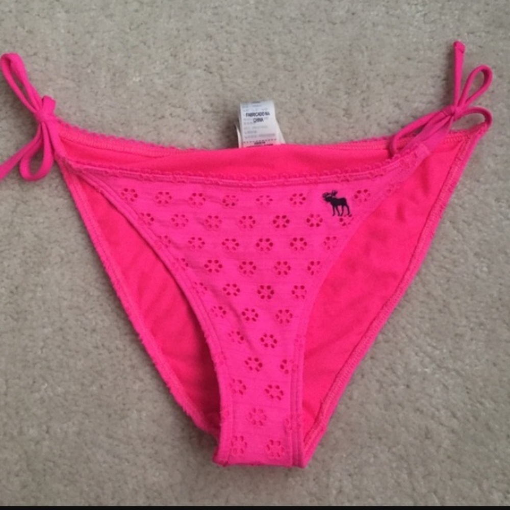 Hot pink swim bottom
