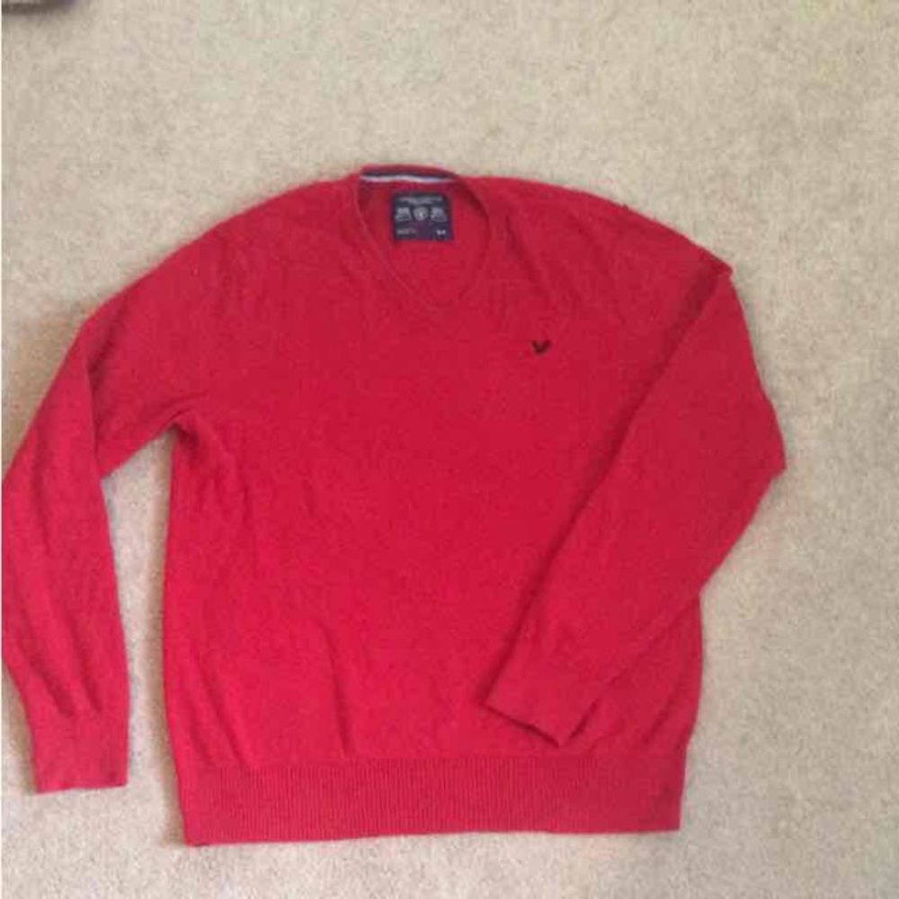 American Eagle Red Sweater