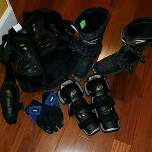 Protective gear for bike or quad for youth