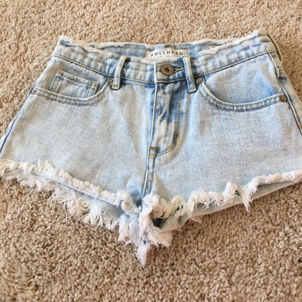 Adorable denim shorts!