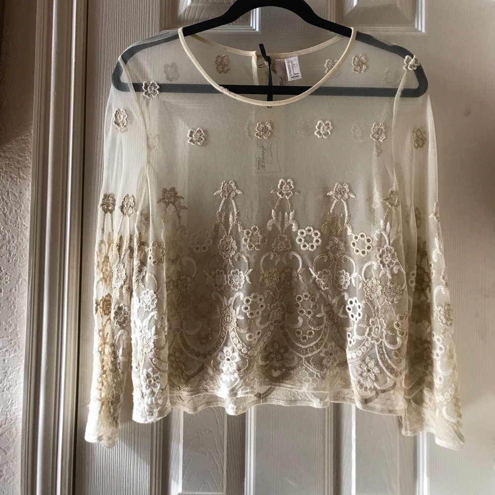 F21 Fabulous Elegant Evening Top
