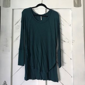 Free People Teal Pacific Thermal