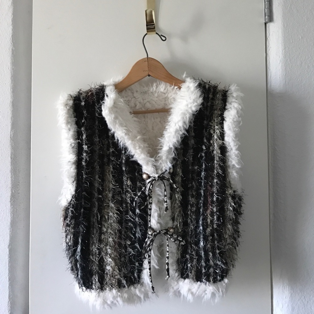 Vintage Sheepskin Vest