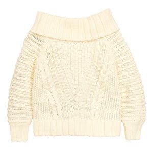 Off the Shoulder Sweater