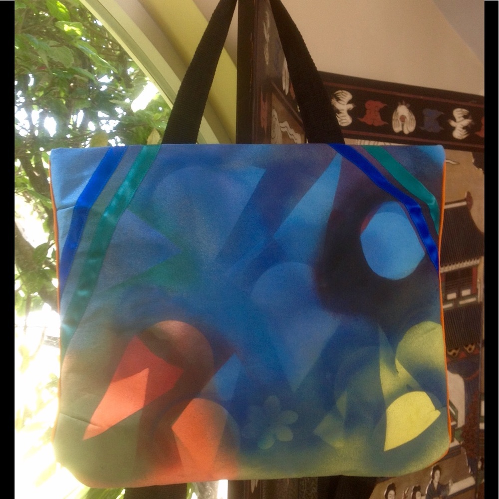 Tote bag, backpack, original art, vegan, unique