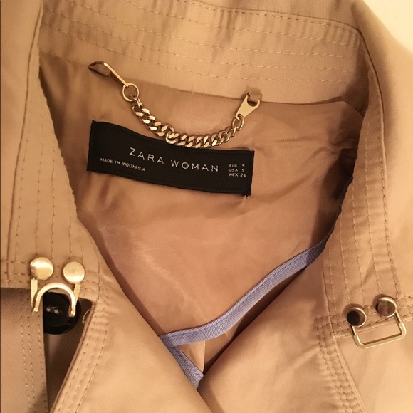 ‼️Sold‼️Zara Trench Coat (Sold!) - Picture 4 of 4