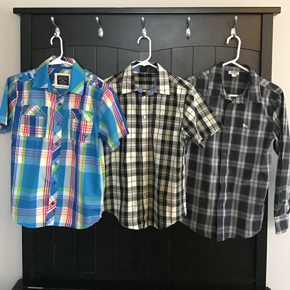 Bundle of 3 Boy's Button-downs