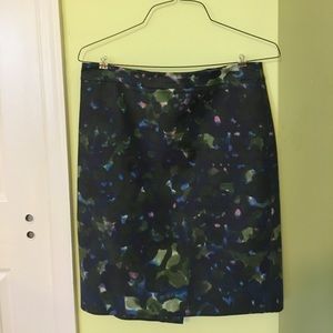 J.Crew water color No. 2 Pencil Skirt