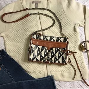REBECCA MINKOFF cross body printed purse