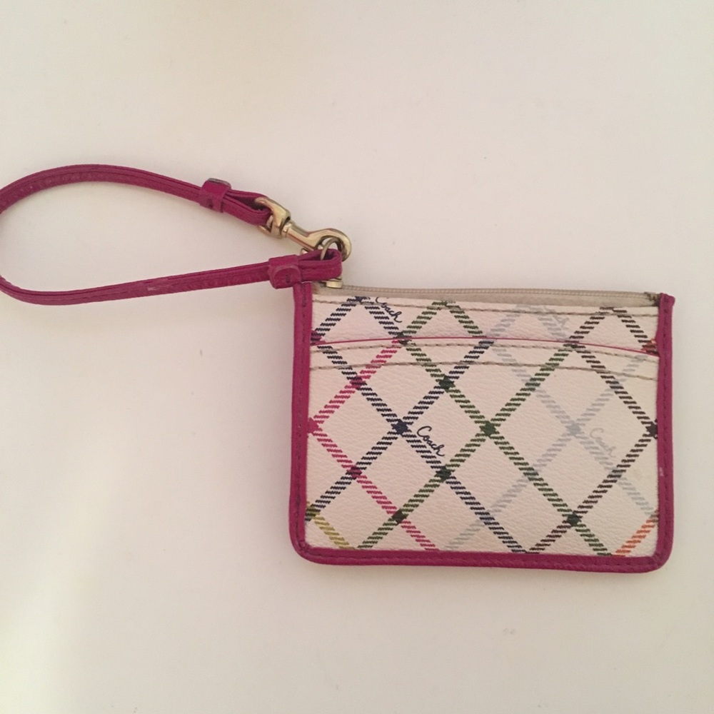 Authentic Coach ID Case with Pockets