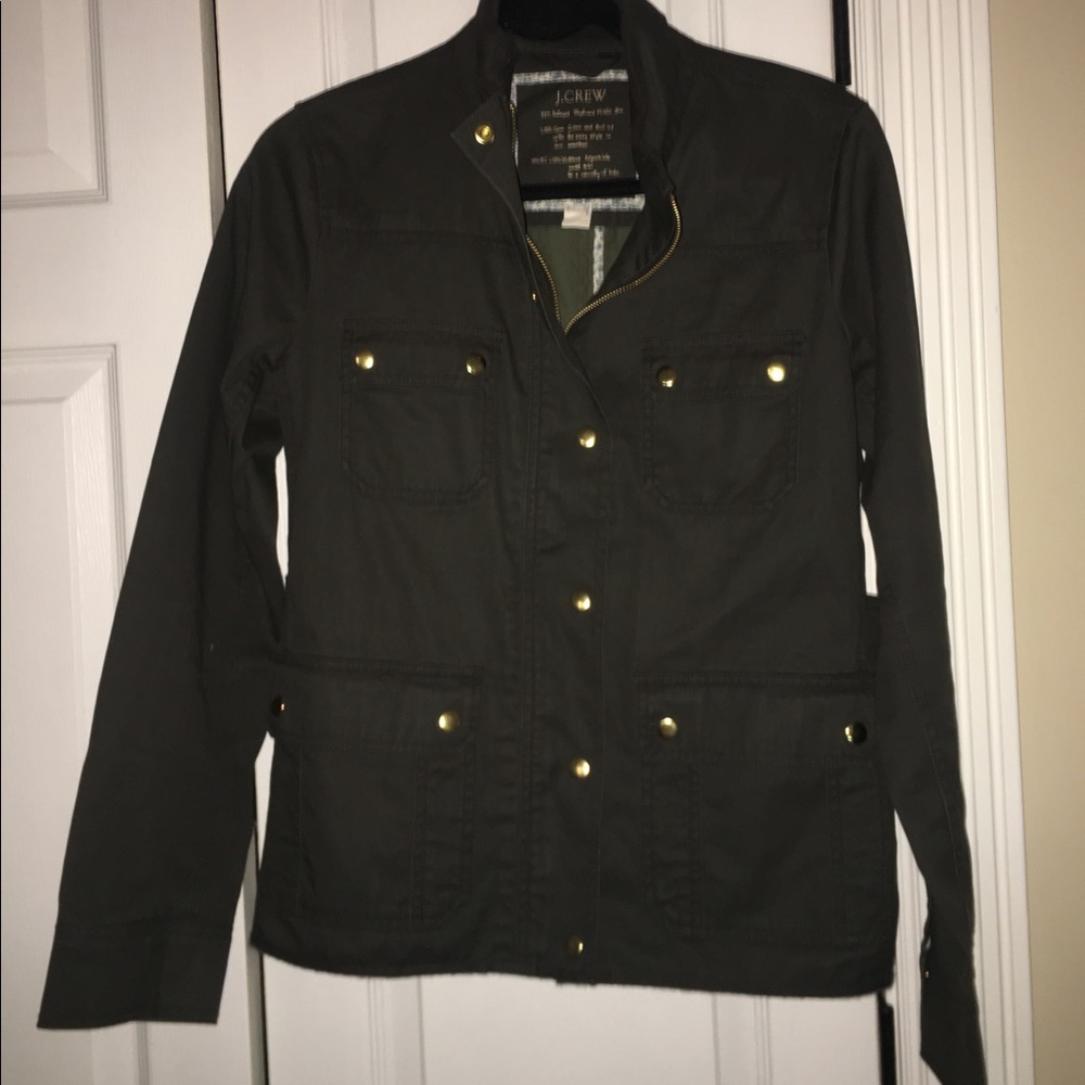J. Crew Army Green Jacket NWOT