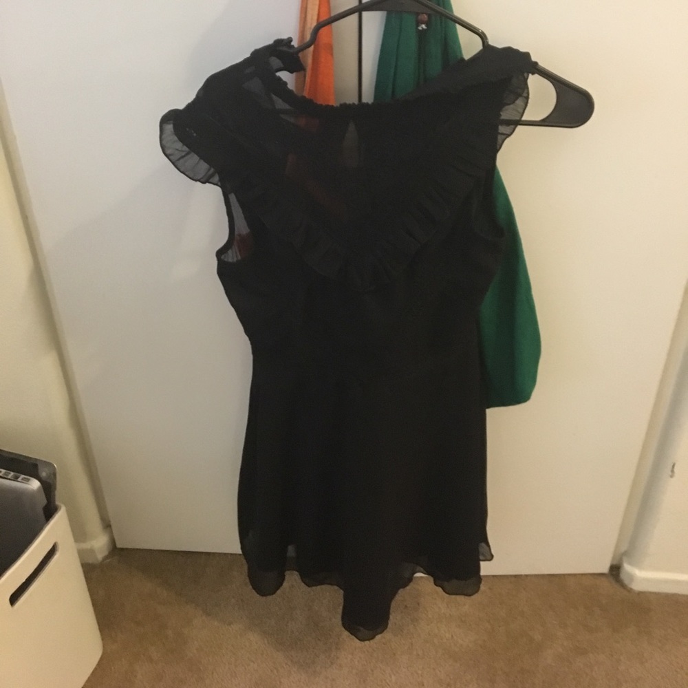 Mini black dress(nasty gal)