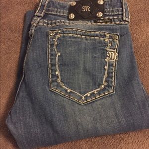 Well loved Miss me jeans