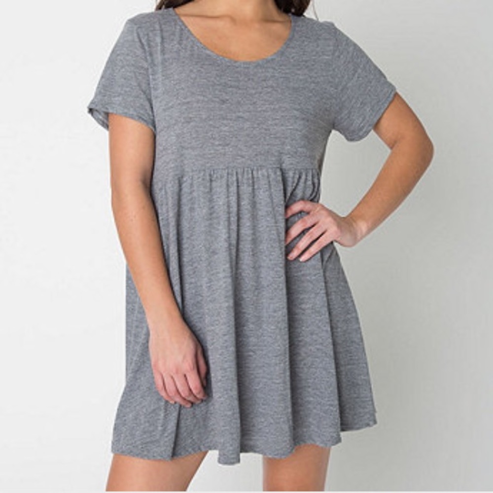 American apparel grey dress