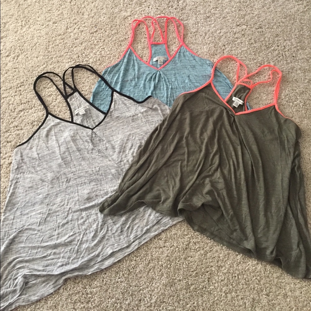 AEO high low tank tops bundle