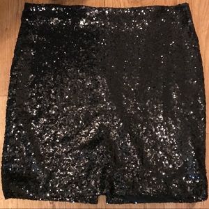 Sequin skirt