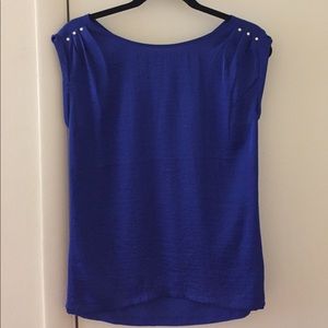 The Limited Royal blue blouse