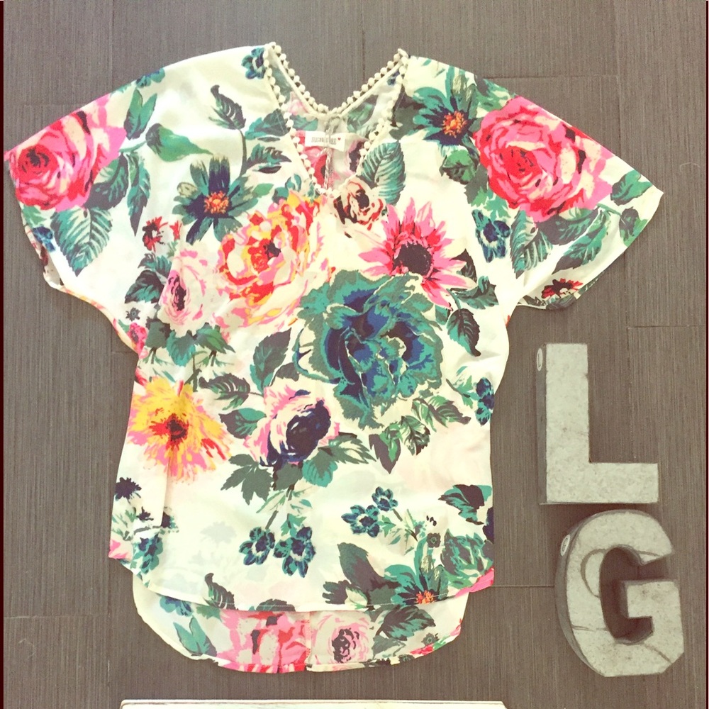 Floral blouse