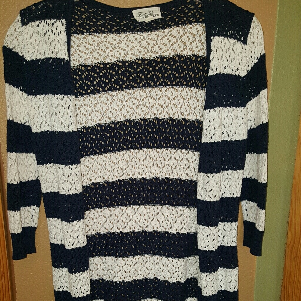Quarter Sleeve Cardigan