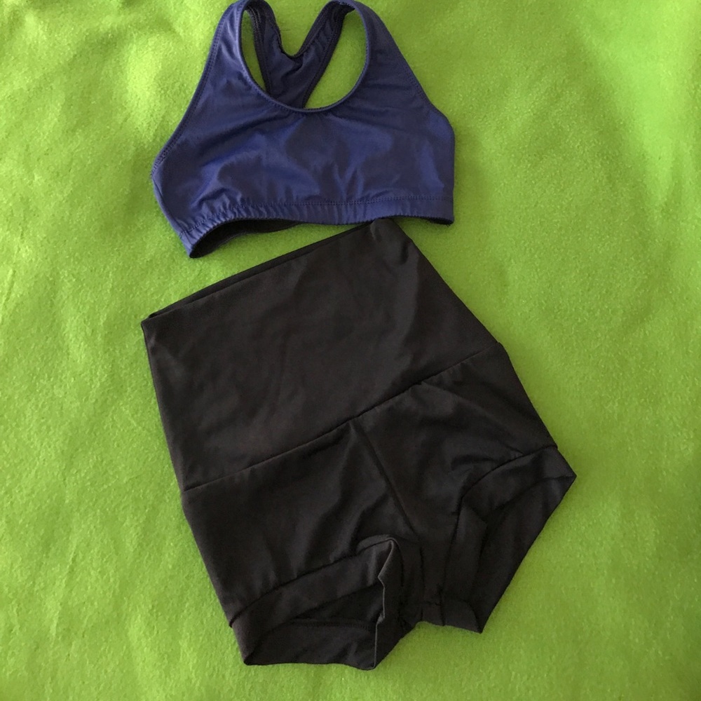 Balera high waisted bottoms and racerback top