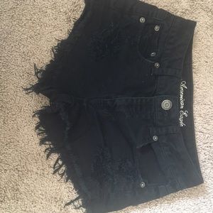 American eagle mid rise shorts